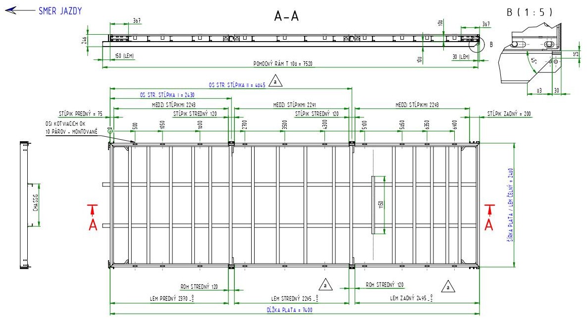 Креслення кузова