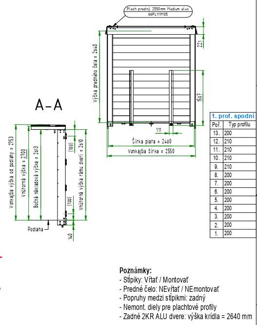 Креслення кузова