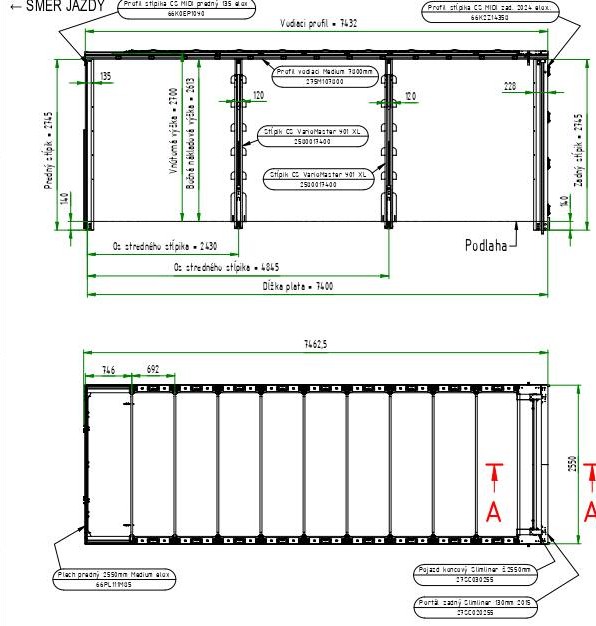 Креслення кузова