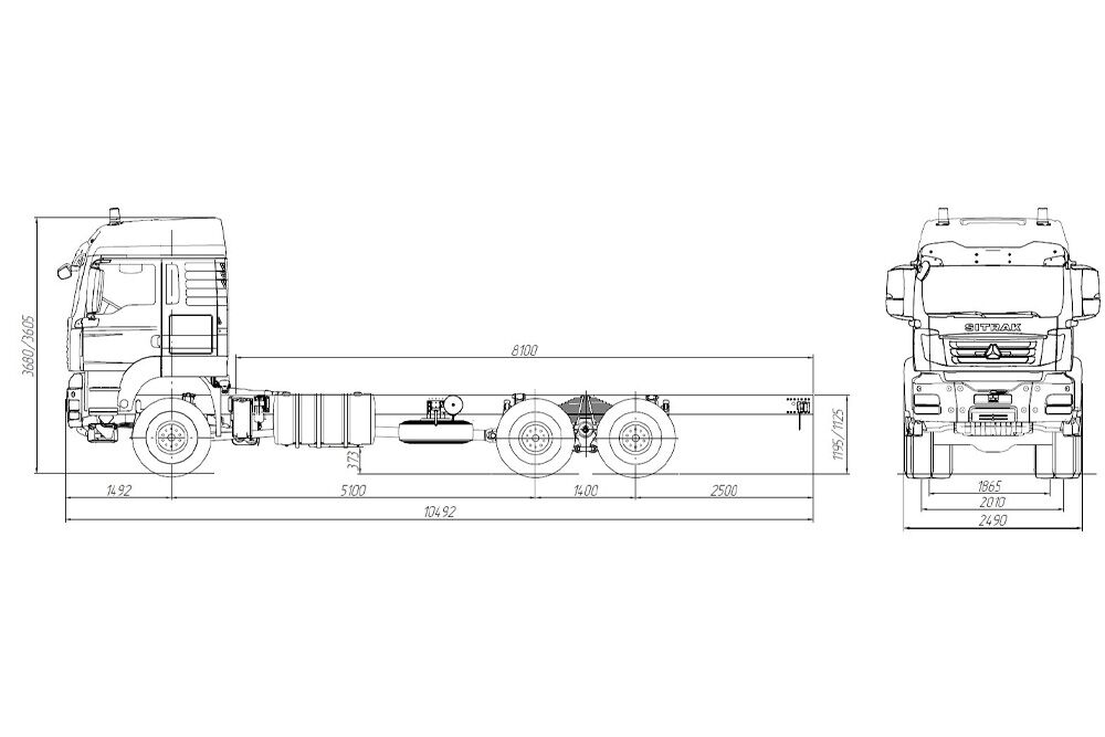 SITRAK T7H 440