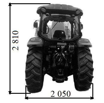 Трактор LOVOL FT 1054