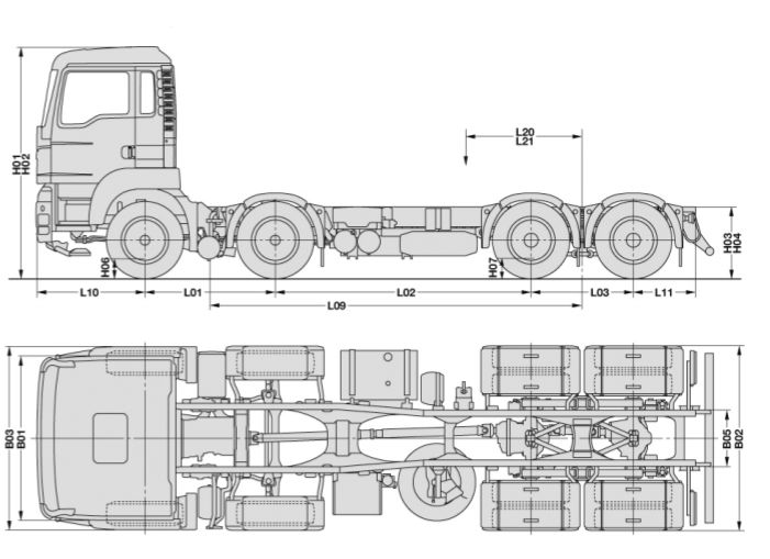 MAN TGS 41.430 8x4 BB 