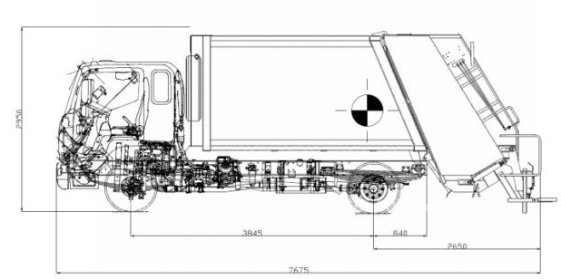 Сміттєвоз JAC 120