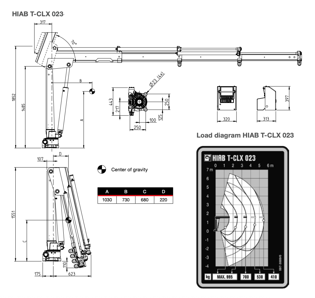 HIAB T-CLX 023