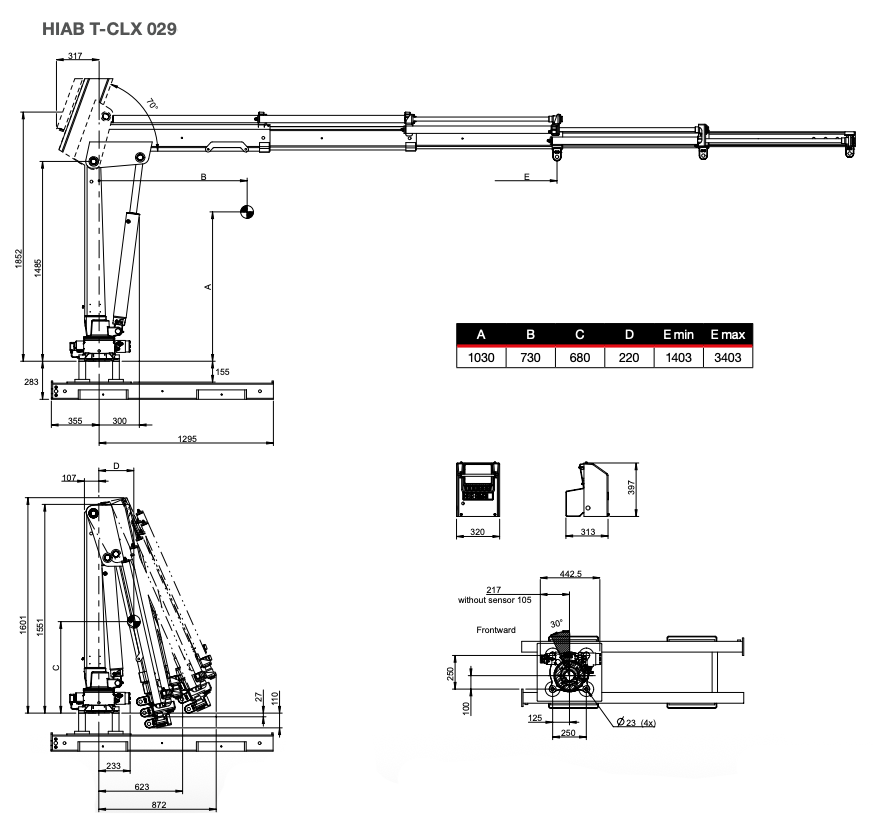 HIAB T-CLX 029