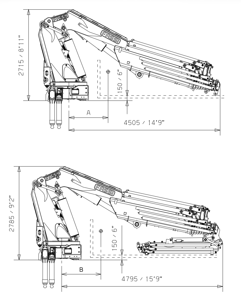 Fassi F705R-HXP Techno