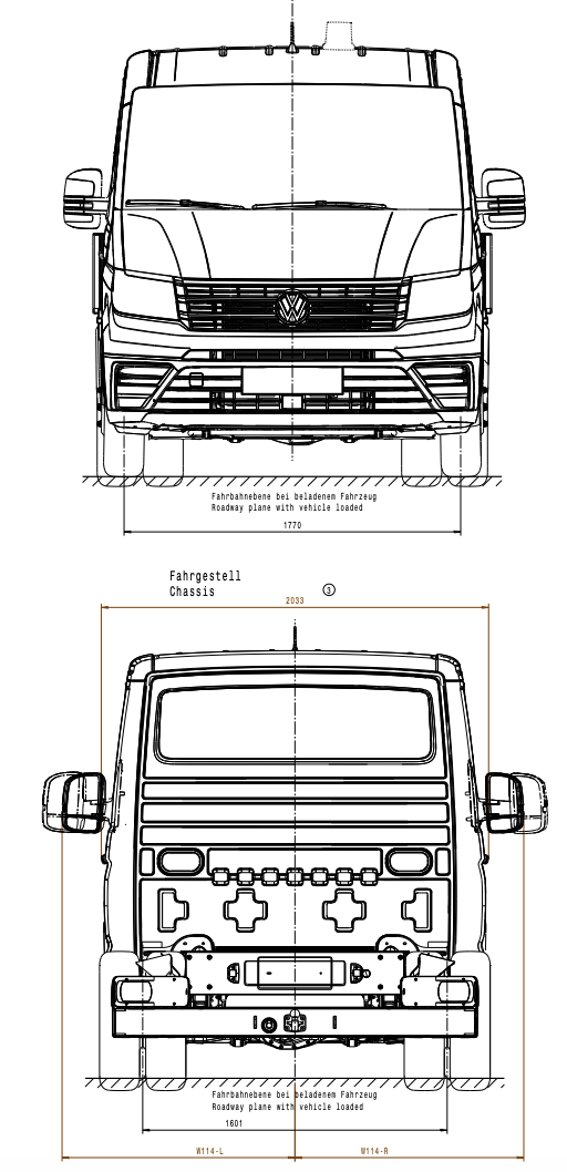 Шасі MAN TGE 6.160