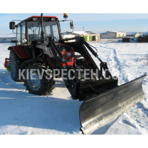 Погрузчик ДМЭ-1000 с отвалом для снега НО-79-020