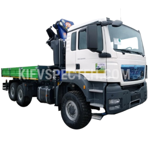 Бортовой автомобиль MAN TGS 33.440 + КМУ PM 47522 PX