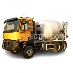 Автобетонозмішувач 9 м3 в на шасі Renault K440 6х4