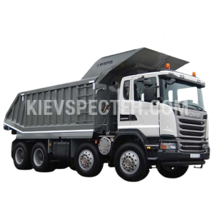 Карьерный самосвал 24 м³ на базе шасси Scania G440 8x8 