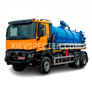 Муловсмоктувальна машина КСТ-12 на базі Renault K440 6х4