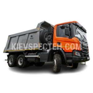 Самосвал 16 м³ на базе шасси SCANIA P440 B6X6HZ