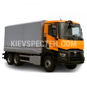 Бортовий-тентований автомобіль Renault K440 6х4