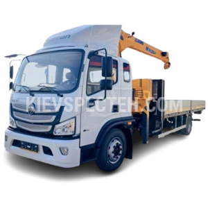 Кран-манипулятор XCMG GSQS125-4 на шасси Foton