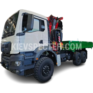 MAN TGS 33.400 з КМУ FASSI F365A.2.22 6х6