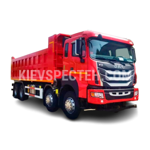 Самоскид із заднім розвантаженням на шасі JAC N410