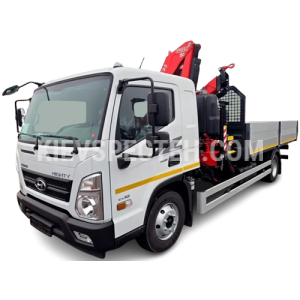 Бортовой грузовик HYUNDAI QT EX10 с КМУ FASSI F95B