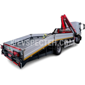 Бортовой грузовик-эвакуатор IVECO Eurocargo ML140E28 с КМУ FASSI F130AT