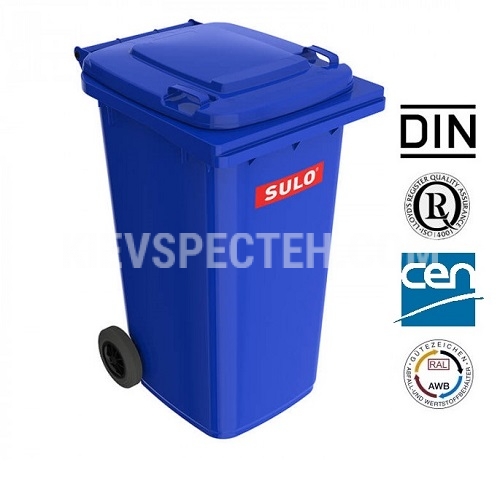 Євроконтейнер пластиковий SULO 240 л,синій