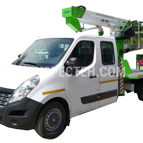 Автогидроподъёмник COMET 14 м HQ JIB на шасси RENAULT MASTER