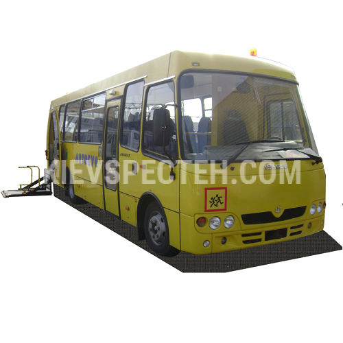 Спеціалізований шкільний автобус ISUZU D093S4 для школярів з обмеженою здатністю до пересування