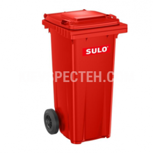 Контейнер пластиковий SULO V-120 л червоний