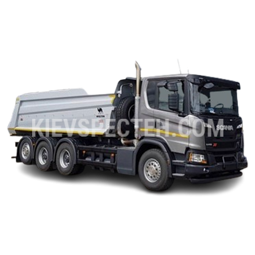 Самосвал строительный SCANIA G410 B8X4 CNG