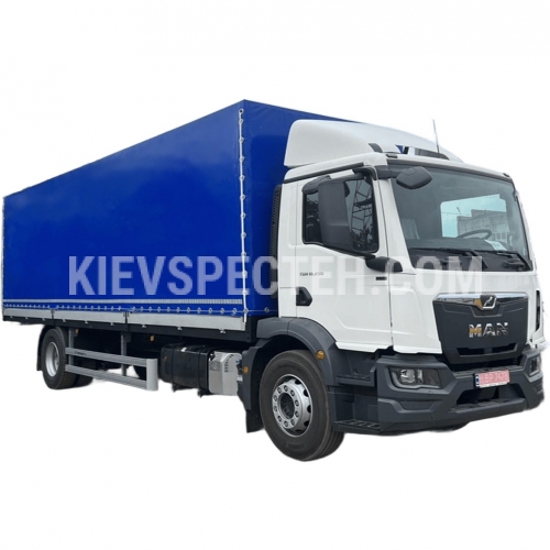 Бортовой тентованный автомобиль MAN TGM 18.250 4x2