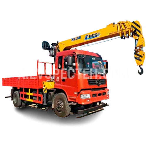 Кран-манипулятор XCMG GSQS250-4 на шасси DONGFENG