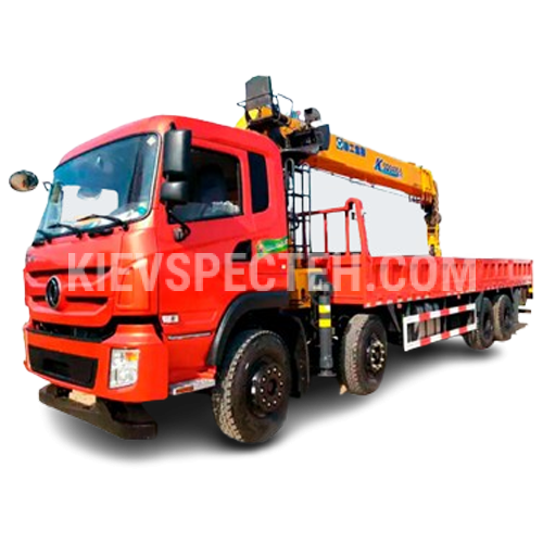 Кран-манипулятор XCMG GSQS400-5 на шасси DONGFENG