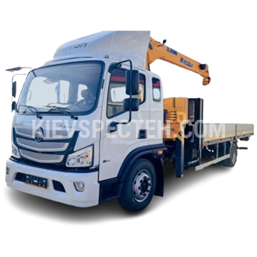 Кран-манипулятор XCMG GSQS125-4 на шасси Foton