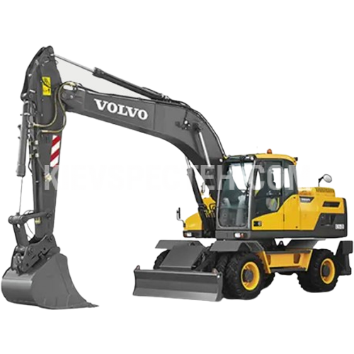 Экскаватор-погрузчик Volvo EW205D