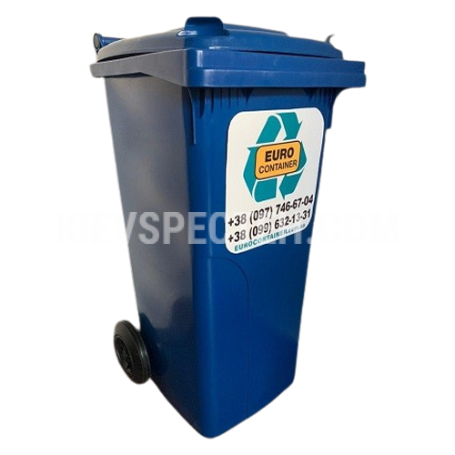 Евроконтейнер пластиковый Алеана V-120 л. синий
