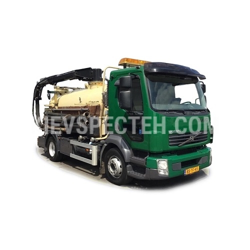 Муловсмоктувальна машина 6 м3 на шасі Volvo