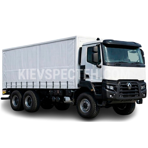 Автомобіль вантажний, бортовий тентований (шторний)  на шасі RENAULT TRUCKS K13 6х6