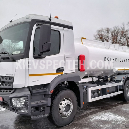 Автопаливозаправник АТЗ-15 на 3 секції на базі Mercedes Benz Arocs 5 3340  6х4