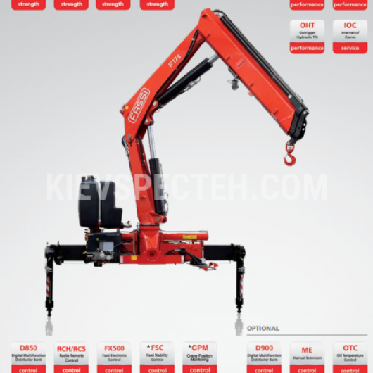 Кран-маніпулятор Fassi F 175 A.0.23