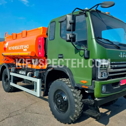 Автопаливозаправник АПЗ-5 на базі JAC N120 4х4 2 секції (АЗС позаду)