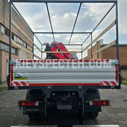 Бортовой грузовик FAW CA3250 с КМУ FASSI F165A.2