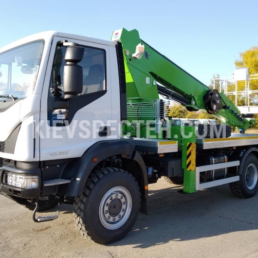 Автогідропідіймач DASAN DS300 на IVECO Eurocargo ML110-250 4x4