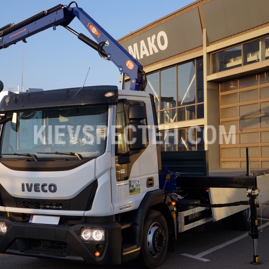 Бортовой автомобиль ТК-I-КМ-9024 с КМУ PM 9024 на базе IVECO Eurocargo ML120E22