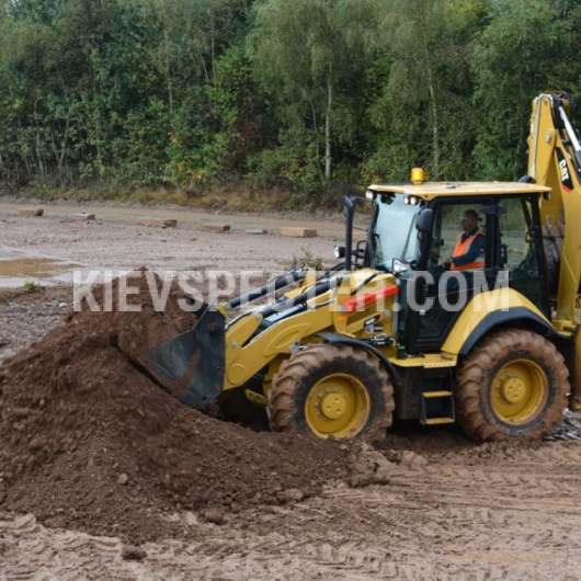 Екскаватор-навантажувач CAT 444 4х4