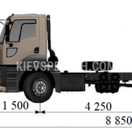 Шасі Ford Trucks 2533 DC