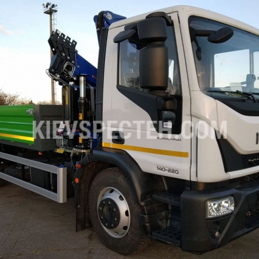 Бортовой автомобиль на шасси IVECO Eurocargo ML140E22 4х2 с КМУ PM 12024