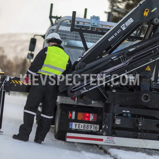 Кран-маніпулятор HIAB XS 077 HiPro