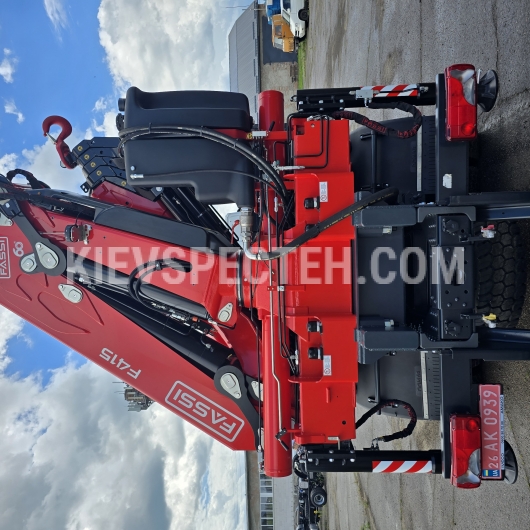 Бортовой автомобиль IVECO T-WAY AD380T43W 6×6 из КМУ FASSI F415A.2