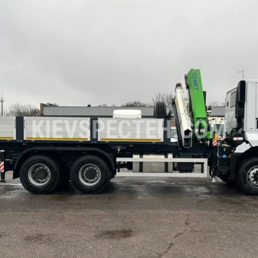 Бортовой автомобиль FORD Trucks 3333 DC з КМУ COMET XC 3500 А3