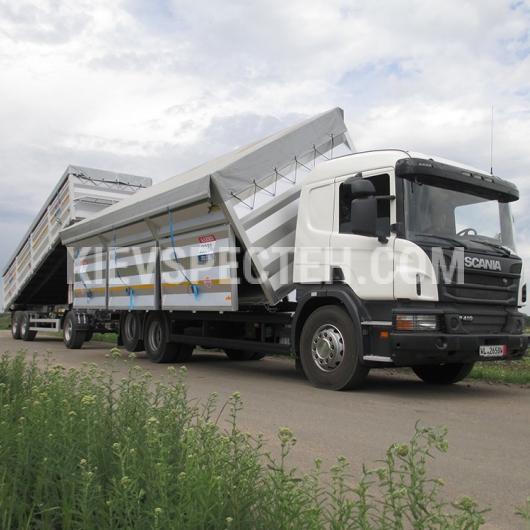 Самоскид-зерновоз 39 м3 на шасі SCANIA P 410