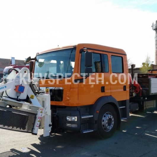 Бортовой автомобиль MAN TGM 18.290 + КМУ Palfinger PK6500 + фрезер Stehr SKF 950B